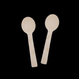 우드 아이스크림 스푼 100mm 2000개입 벌크포장 숟가락 친환경 나무 수저 일회용