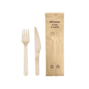 일회용 수저세트 우드 포크 나무 나이프 500세트