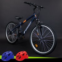 무료조립 헬멧 삼천리자전거 스마트 리얼텍24SF 주니어24인치MTB 초등학생 어린이자전거