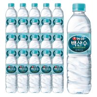 농심 생수 백산수 500ml 20병