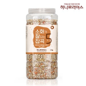 소화가 잘되는 부드러운 영양혼합잡곡5 대용량2kg