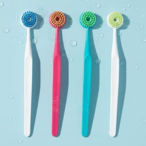 Tung Brush 텅브러쉬 혀 클리너 입냄새 백태 설태제거 색상랜덤 보관캡포함