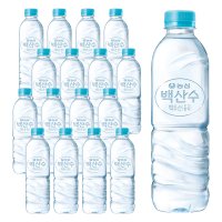 농심 생수 백산수 무라벨 500ml 20병