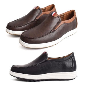 남자드라이빙슈즈 보트화 캐주얼신발 슬립로퍼 운동화 끈없는 4cm