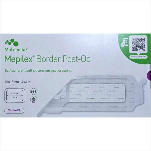 메피렉스 보더 포스트 오피 10x15cm Mepilex Border post op