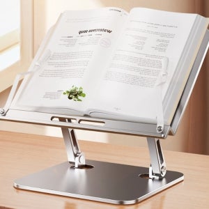 스탠딩독서대 북스토퍼 높이조절독서대 휴대용 접이식 책