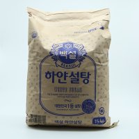 CJ제일제당 백설 하얀설탕 15kg