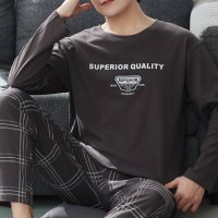 봄가을 홈웨어 세트 순면 키 큰 남자 L~4XL 일상복