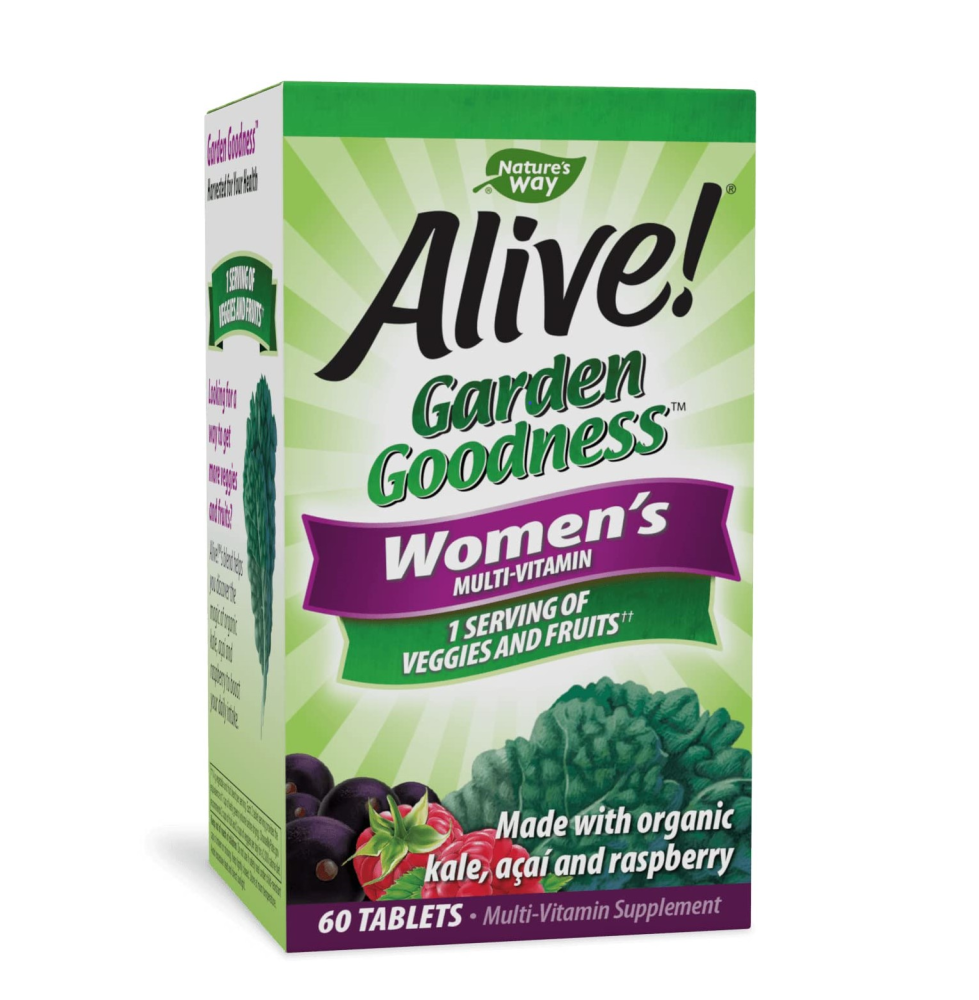 네이쳐스웨이 <b>얼라이브 가든 굿니스 우먼스</b> 멀티비타민 60정