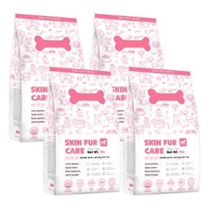 본아페티 강아지 기능성 소프트사료 피부+알러지, 1kg, 4개