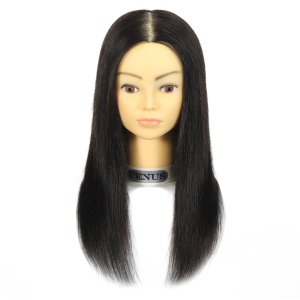 비너스가발 100%인모 18인치 롱스타일 연습용통가발 블랙