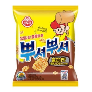 오뚜기 뿌셔뿌셔 불고기맛 90g