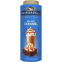 GHIRARDELLI Premium Sea Salt Caramel Sauce 기라델리 프리미엄 씨 솔트 카라멜 소스 454g