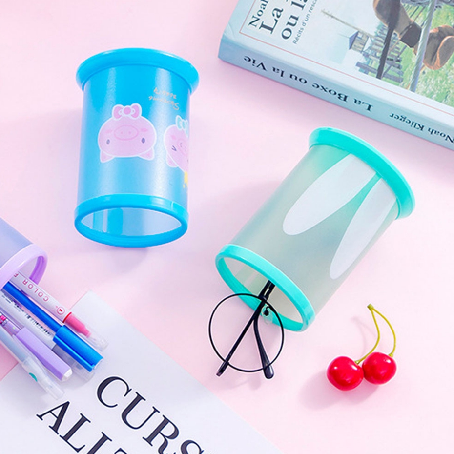 조립식 동물 연필꽂이 메모꽂이 펜꽂이 DIY 조립식연필꽂이 데스크 정리함