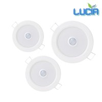 국산 LED 4인치9W 다운라이트센서등 매입센서등 현관조명 플리커프리