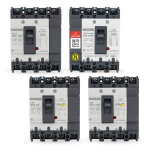 상도 산업용 배선 차단기 4P 경제형 표준형 KS 전기 합선 과부화 차단 국산