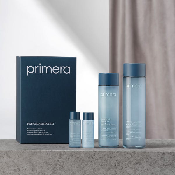 프리메라 맨 오가니언스 BR 2종 세트 트리트먼트 워터 230ml 에멀젼 160ml
