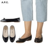 아페쎄 A.P.C 발레리나 포셀리 플랫 슈즈 블랙