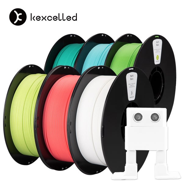 켁셀드 PLA 필라멘트 팬톤 43컬러 3D프린터 뱀부랩 호환 FILAMENT 1kg