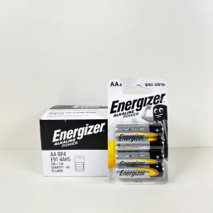 에너자이저 파워 AA 알카라인 건전지 1.5V 2알 4알 박스 안전포장