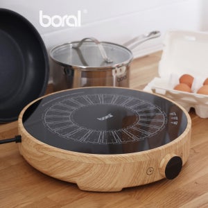 보랄 우드 스타일 1구 IH 인덕션 전기레인지 BR-P505JW