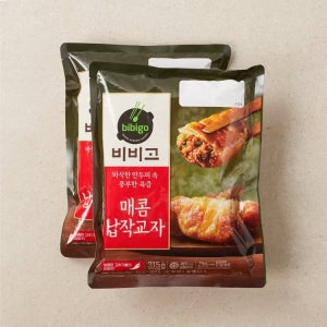 비비고 매콤납작교자 315g x 6봉