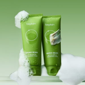 대용량 비플레인 녹두 약산성 클렌징폼 160ml, 2개