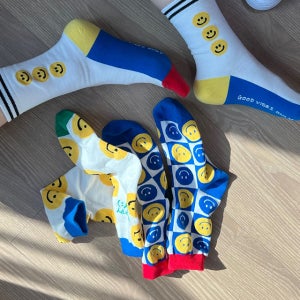 여자 데일리삭스 빅스마일 패션양말 유니크한 디자인양말 (3type)