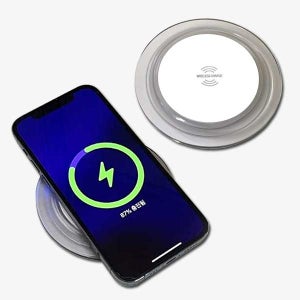 빌트인 고속 무선 충전기 타공 매립형 아이폰 호환 스마트폰 충전 패드 급속