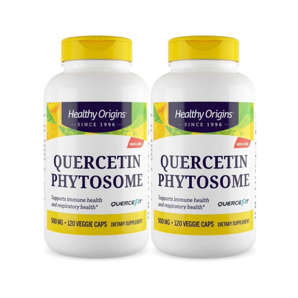퀘르세틴 파이토솜 Quercetin Phytosome 500 mg, 베지 캡슐 120정 2팩