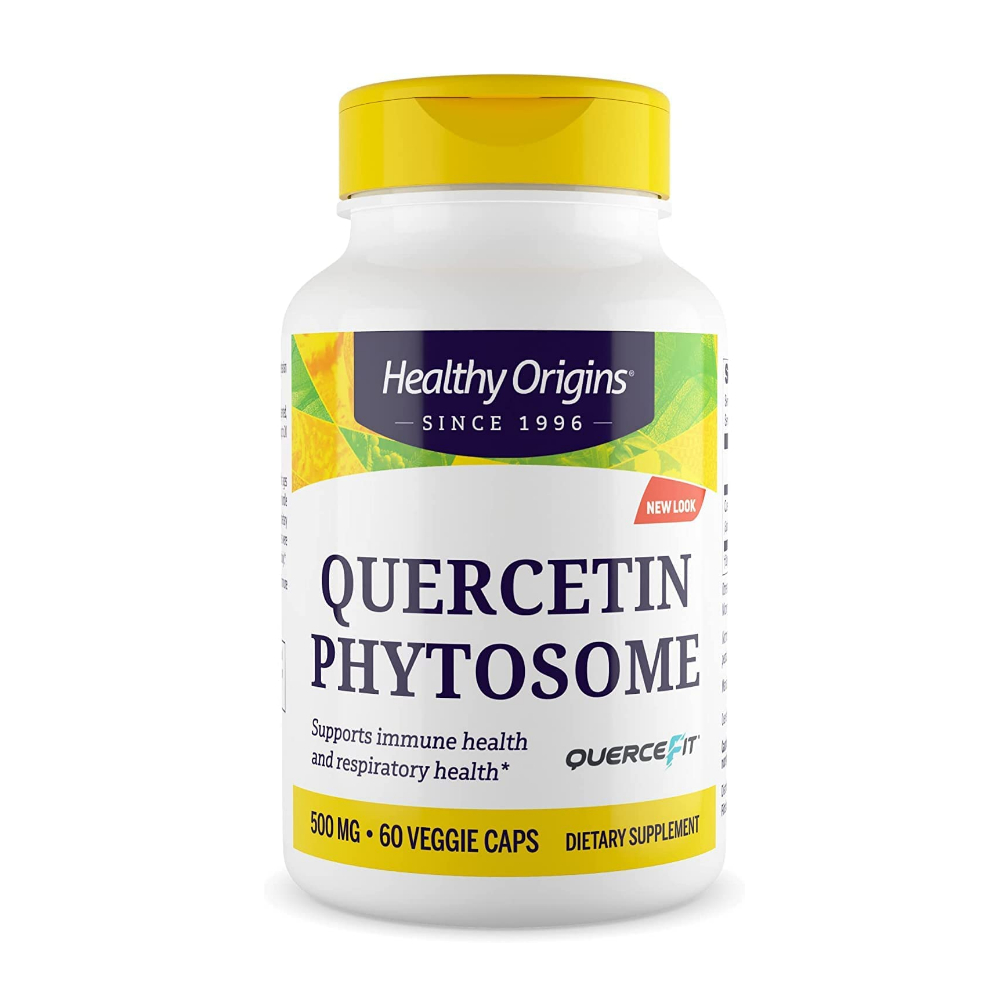 퀘르세틴 파이토솜 Quercetin Phytosome 500 mg, 베지 캡슐 60정