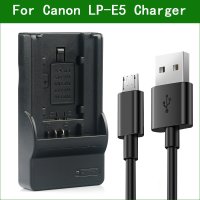 카메라 충전기 USB 휴대용 LPE5 배터리 LCE5 LCE5C 디지털 EOS 10 호환