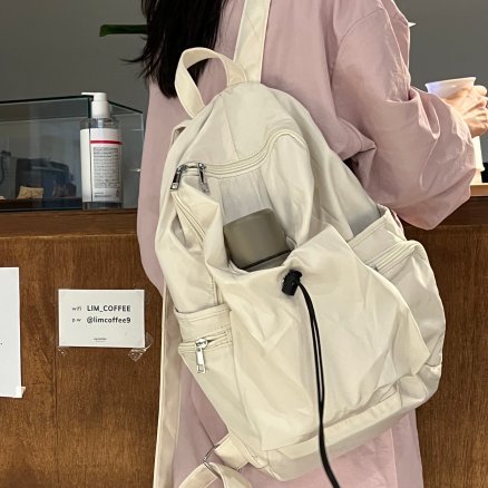 [오늘출발]포코노 텀블러백팩 나일론백팩 여행가방 여자 데일리백팩 2color