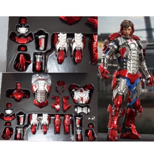 HotToys 핫토이 MMS600 아이언맨 MK5 아머세트 1/6 피규어 커스텀루즈