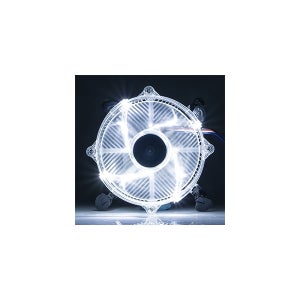 쿨러텍 ALPHA-200-WHITE LED 115X 소켓용 CPU 쿨러