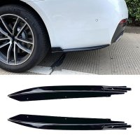 BMW- 5 Series G30 M-Tech 525I 530I 2017 Rear Bumper Lip Angle Diffuser Splitter Spoiler Protector