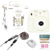 FUJIFILM 즉석카메라 체키 instax 미니8플러스 접사렌즈 정품 어깨끈 포함