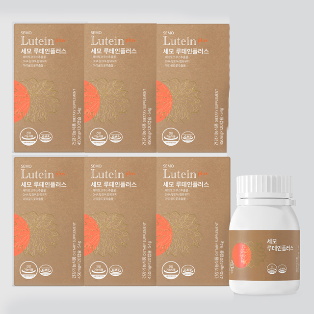 <b>세모 루테인</b> 플러스 6곽 눈건강 아스타잔틴