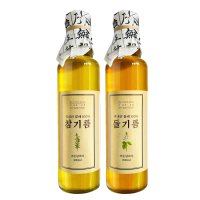 더바른상회 방앗간 옛날 저온압착 국내산 참기름300ml+들기름300ml 선물세트