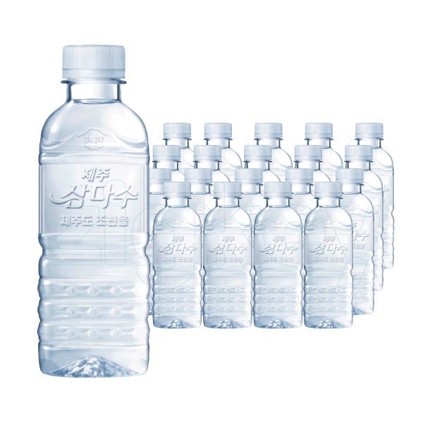삼다수 330ml 20병 물 미니 어린이 생수배달 (유/무라벨 랜덤배송)