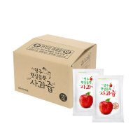 앤드마켓 햇살 듬뿍 사과즙 100ml x 80팩 (벌크포장)