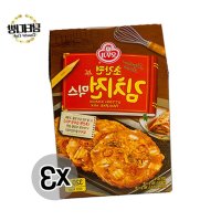 320g 3개 김치전믹스 간편간식 김치전만들기 오뚜기초간편