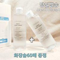 에스네이처 아쿠아 오아시스 토너 300ml+300ml+화장솜 증정