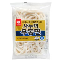 천일 사누끼 우동면 230g(1봉)/ 업소용 냉동 일식집 우동 사리 쯔유 소스