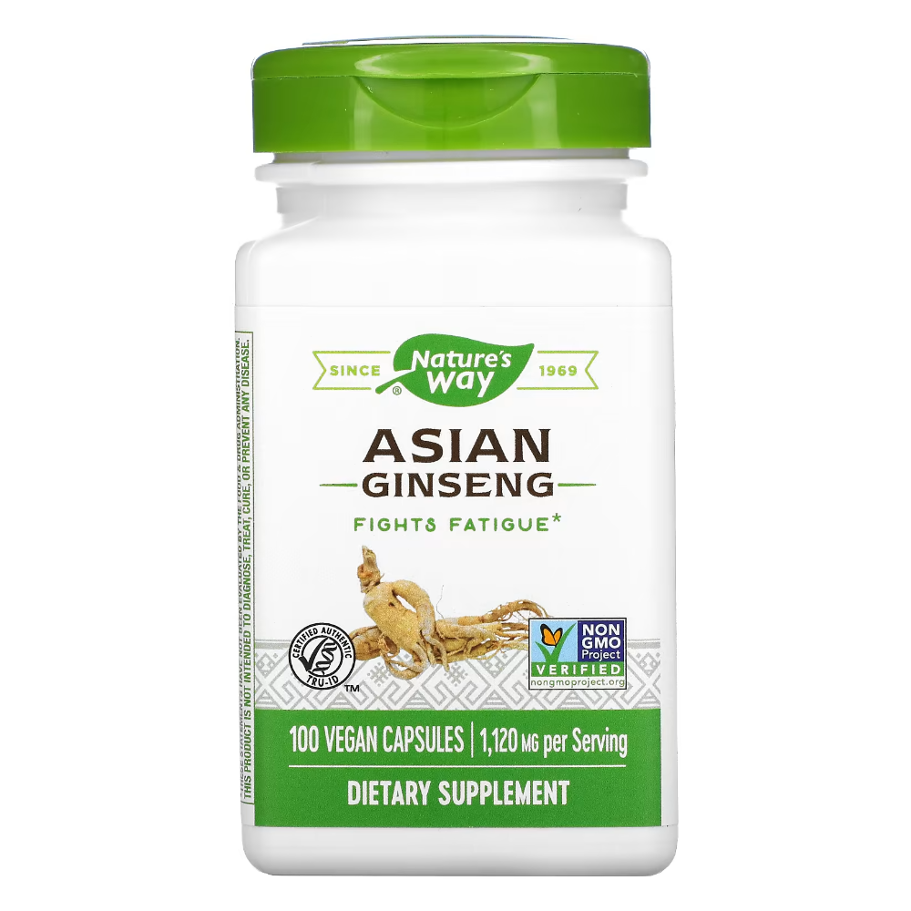 <b>네이쳐스웨이</b> 아시안 진생 560mg 100캡슐