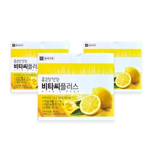 종근당 건강 비타 C 오렌지맛 비타민 분말 가루 스틱 60포
