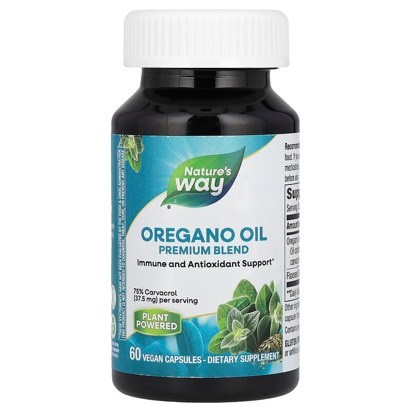 오레가노오일캡슐 오레가노캡슐 카르바크롤 Oregano Oil 60정