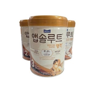 매일분유 앱솔루트 명작 3단계 800gx3캔 당일발송 뽁뽁이 안전포장