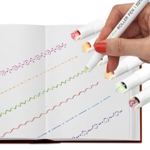 요술펜 하이라이트펜 스탬프 다꾸 다이어리 롤러 부드러운