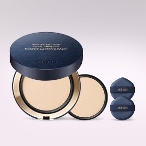 에이지투웨니스 벨벳 래스팅 팩트 14g 본품+리필 (+퍼프2매) (SPF50+ PA++++)